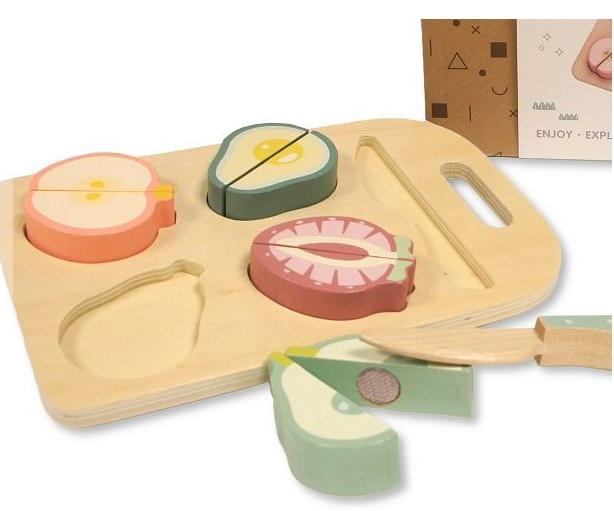 Wooden Cutting Fruit 24months +