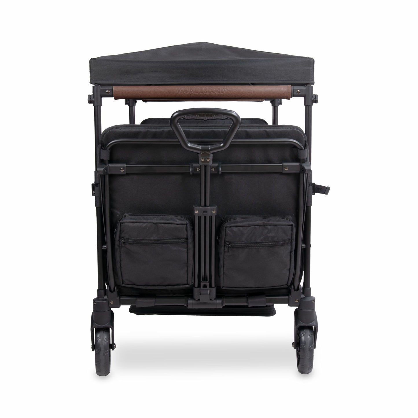 X4R Push & Pull Quad Stroller Wagon Stealth Black