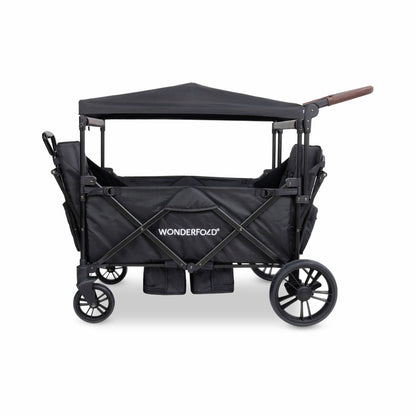 X4R Push & Pull Quad Stroller Wagon Stealth Black