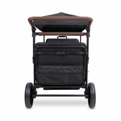 X4R Push & Pull Quad Stroller Wagon Stealth Black
