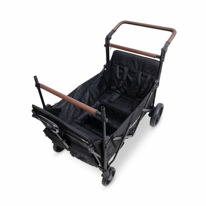 X4R Push & Pull Quad Stroller Wagon Stealth Black