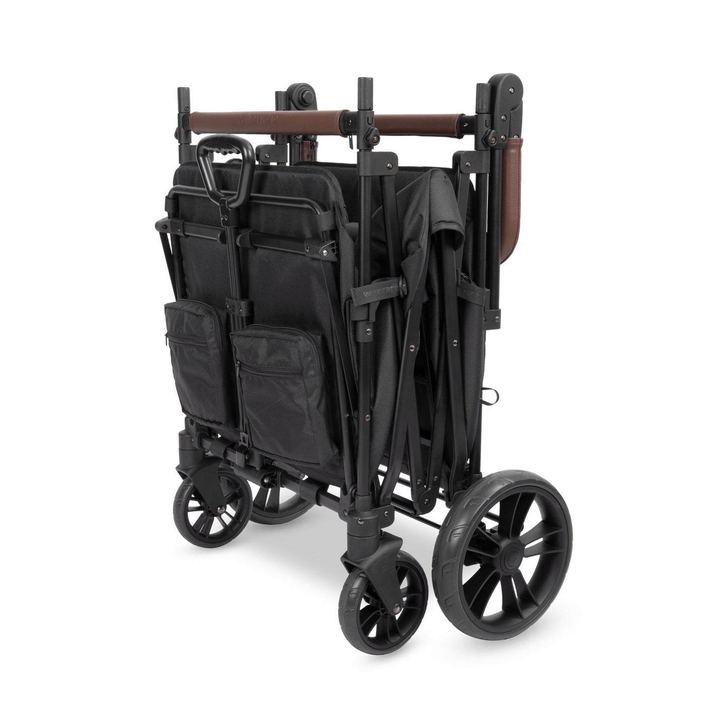 X4R Push & Pull Quad Stroller Wagon Stealth Black