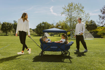 X4R Push & Pull Quad Stroller Wagon Sapphire Navy