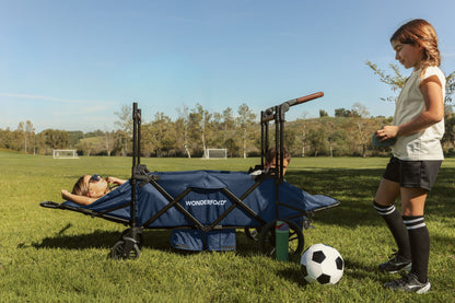 X4R Push & Pull Quad Stroller Wagon Sapphire Navy