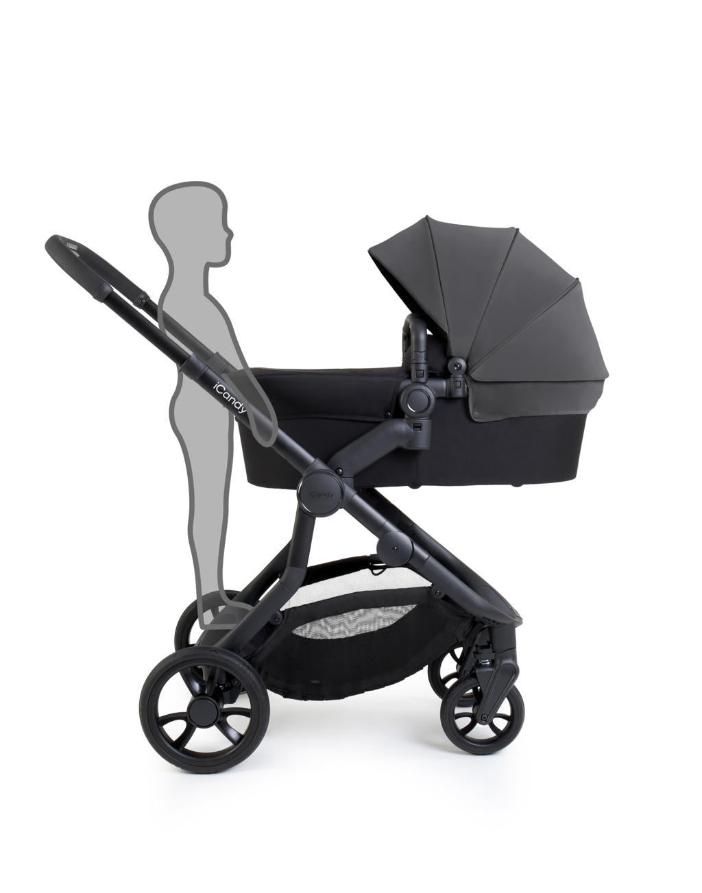 iCandy Orange 4  Travel System with Cocoon  360 Car Seat & Base