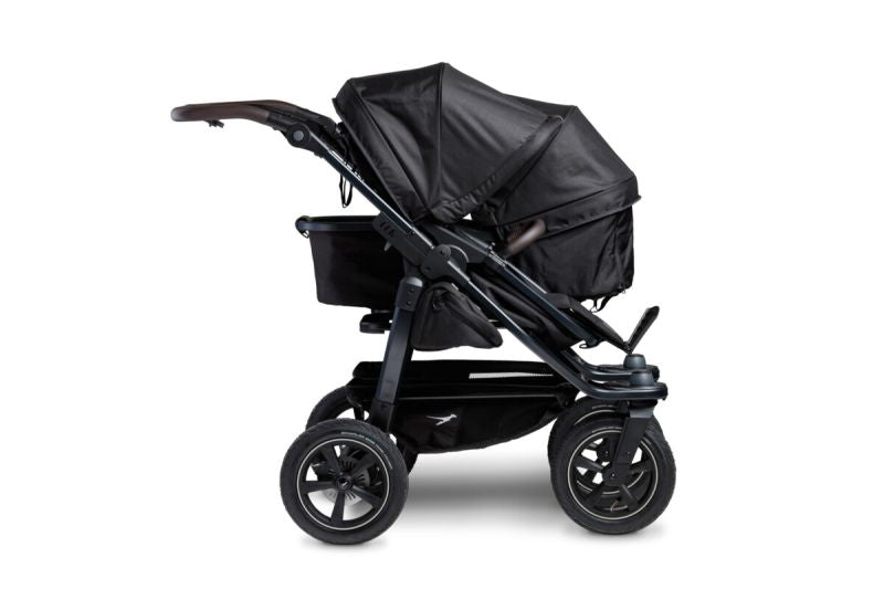TFK Duo 2 Combi Double Twin Stroller Black