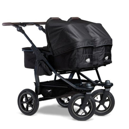 TFK Duo 2 Combi Double Twin Stroller Black