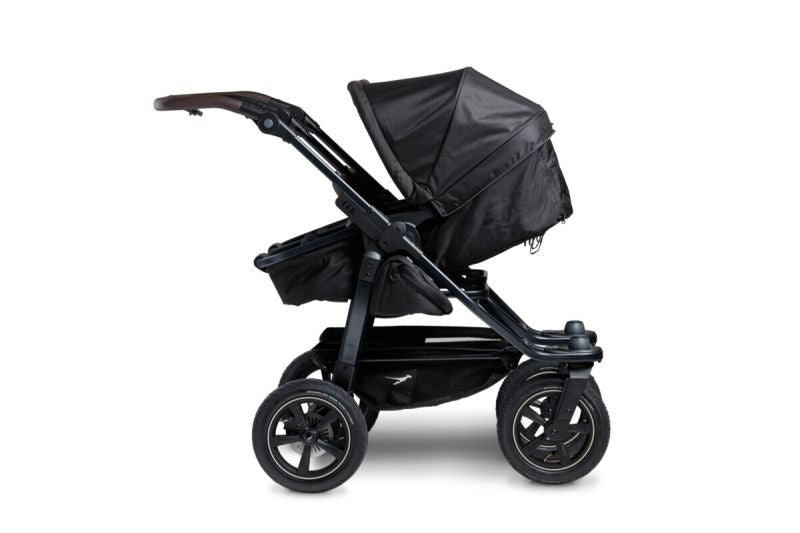 TFK Duo 2 Combi Double Twin Stroller Black