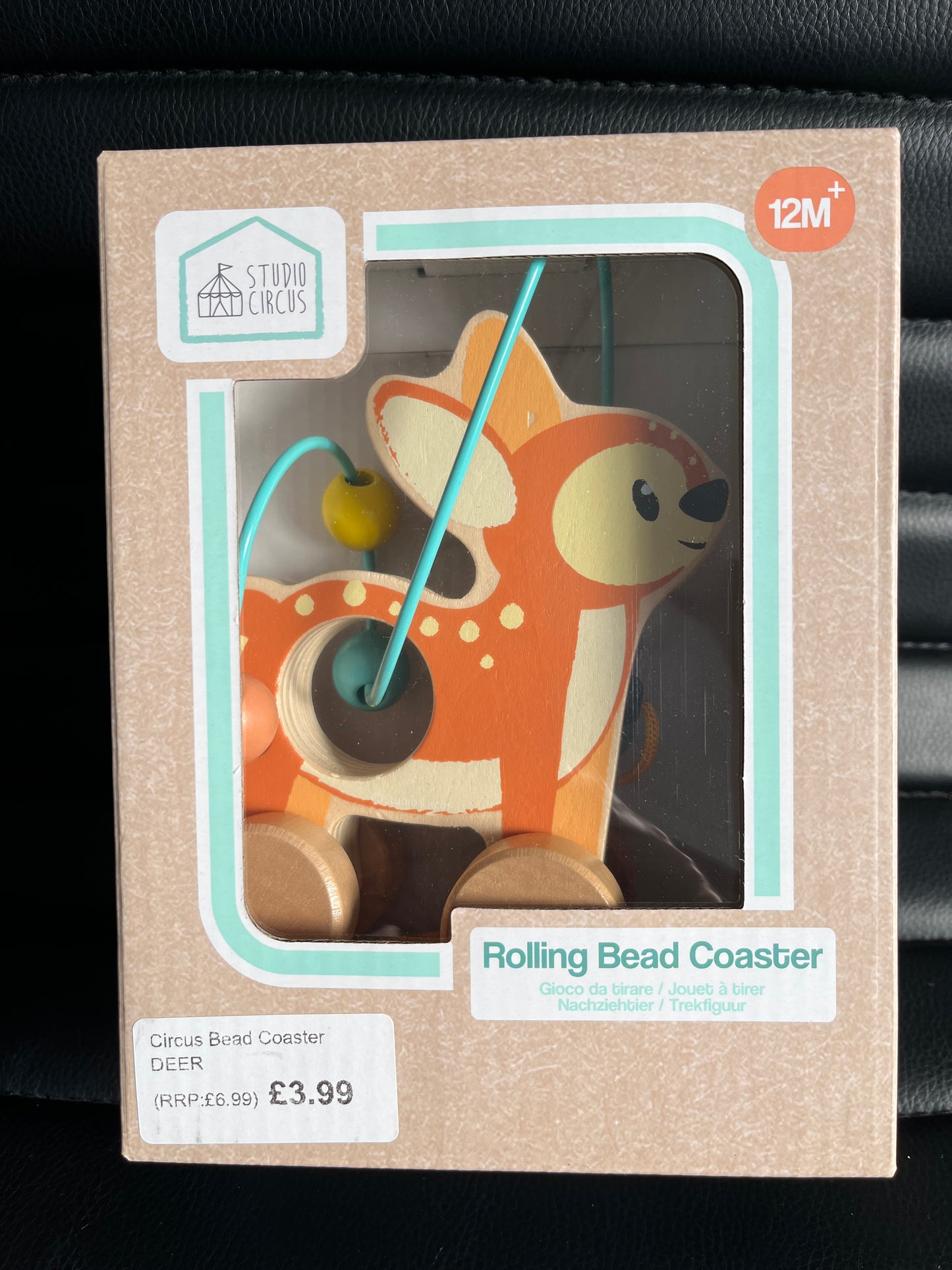 Rolling Bead Coaster Deer