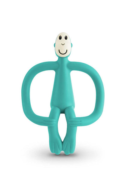 Matchstick Monkey Teether in MINT GREEN
