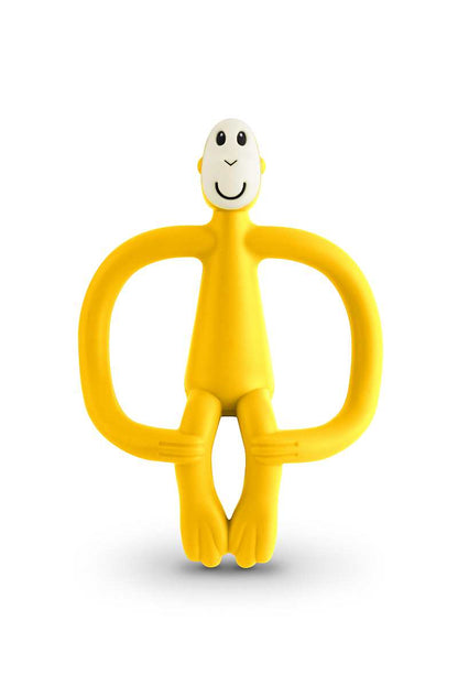 Matchstick Monkey Teether in YELLOW
