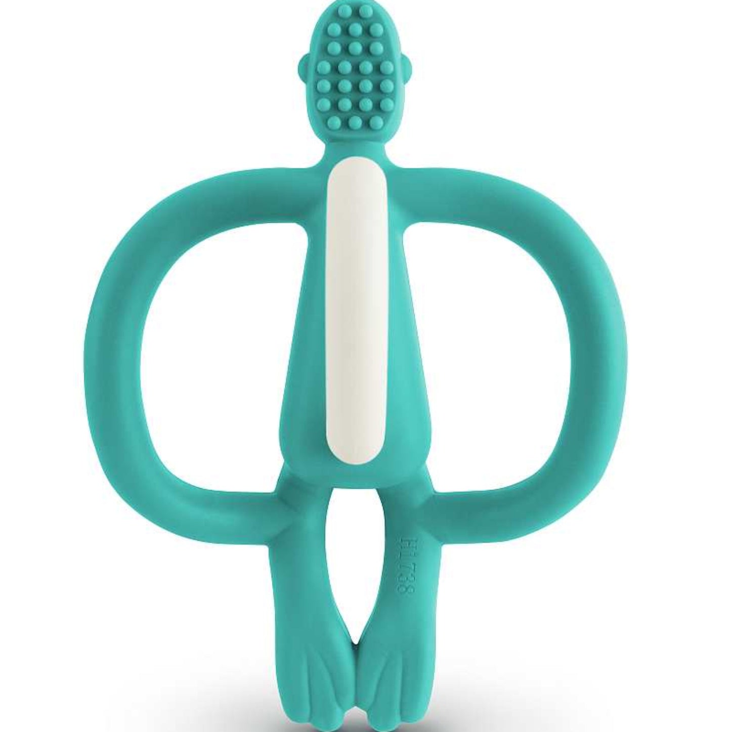 Matchstick Monkey Teether in MINT GREEN