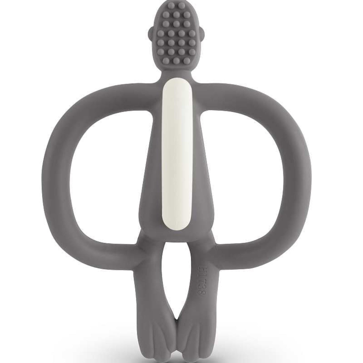 Matchstick Monkey Teether in GREY