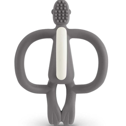 Matchstick Monkey Teether in GREY