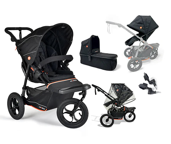 Out n About Nipper V6  Switch Newborn  Bundle  Summit Black