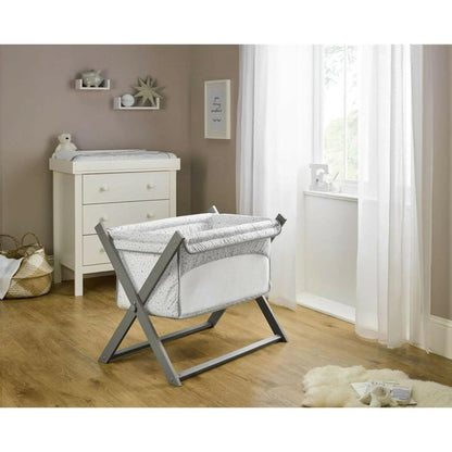 Clair De Lune Breathable Folding Crib