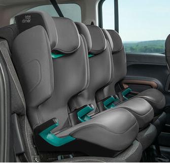 Britax Discovery Plus 2 Group 2/3 High Back Booster Car Seat Space Black - FREE Organiser