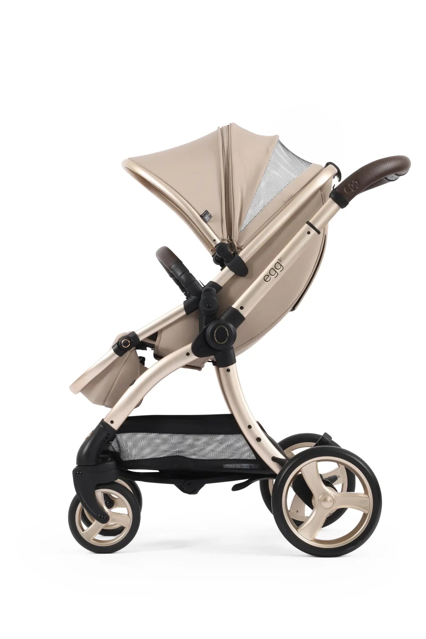 Egg 3 Travel System Feather - Luxury British Designer Pram with Premium Fabrics