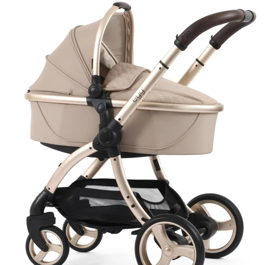Egg 3 Travel System Feather - Luxury British Designer Pram with Premium Fabrics