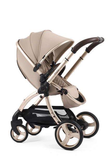 Egg 3 Travel System Feather - Luxury British Designer Pram with Premium Fabrics