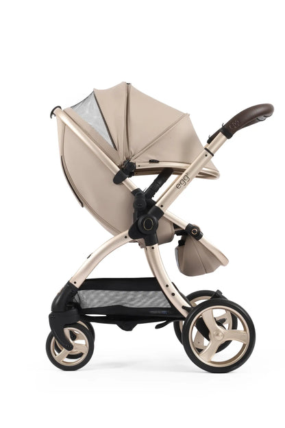 Egg 3 Travel System Feather - Luxury British Designer Pram with Premium Fabrics