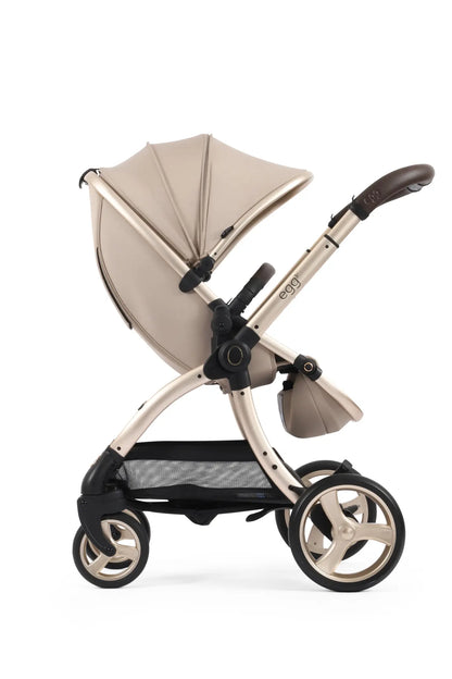 Egg 3 Travel System Feather - Luxury British Designer Pram with Premium Fabrics