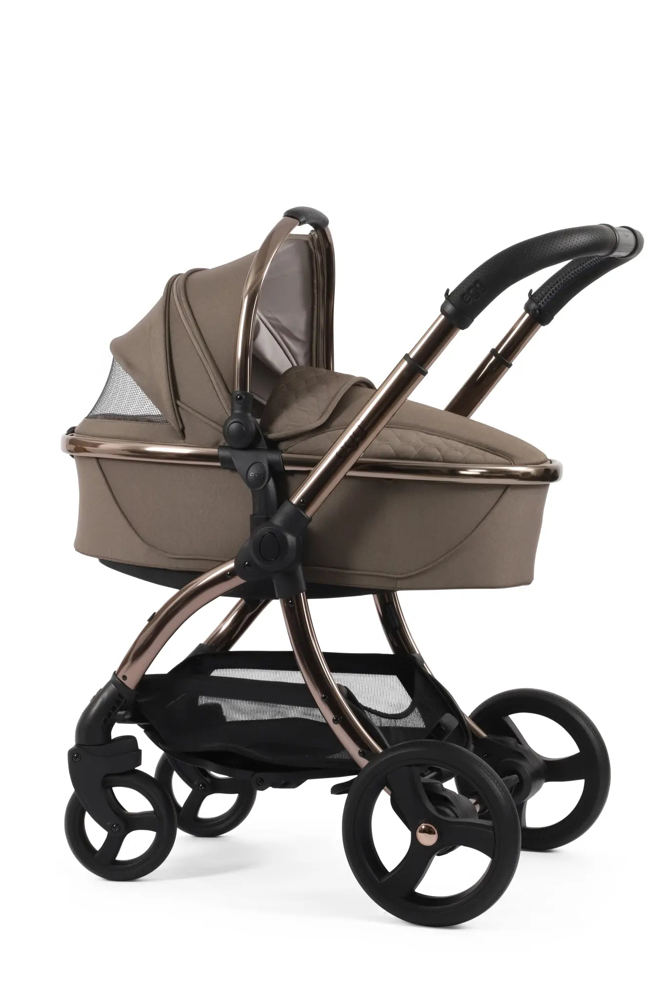 Egg 3 Travel System Mink - Luxury British Designer Pram with Premium Fabrics