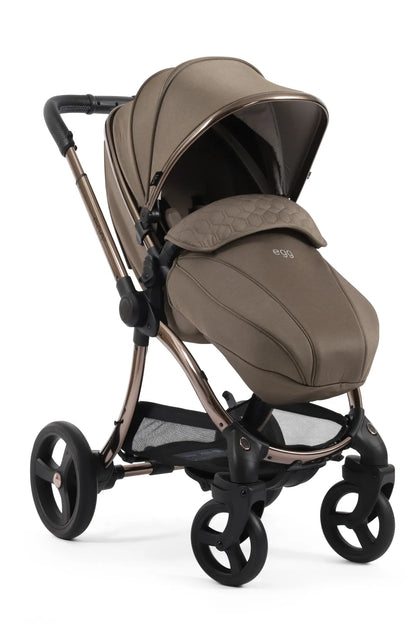 Egg 3 Travel System Mink - Luxury British Designer Pram with Premium Fabrics