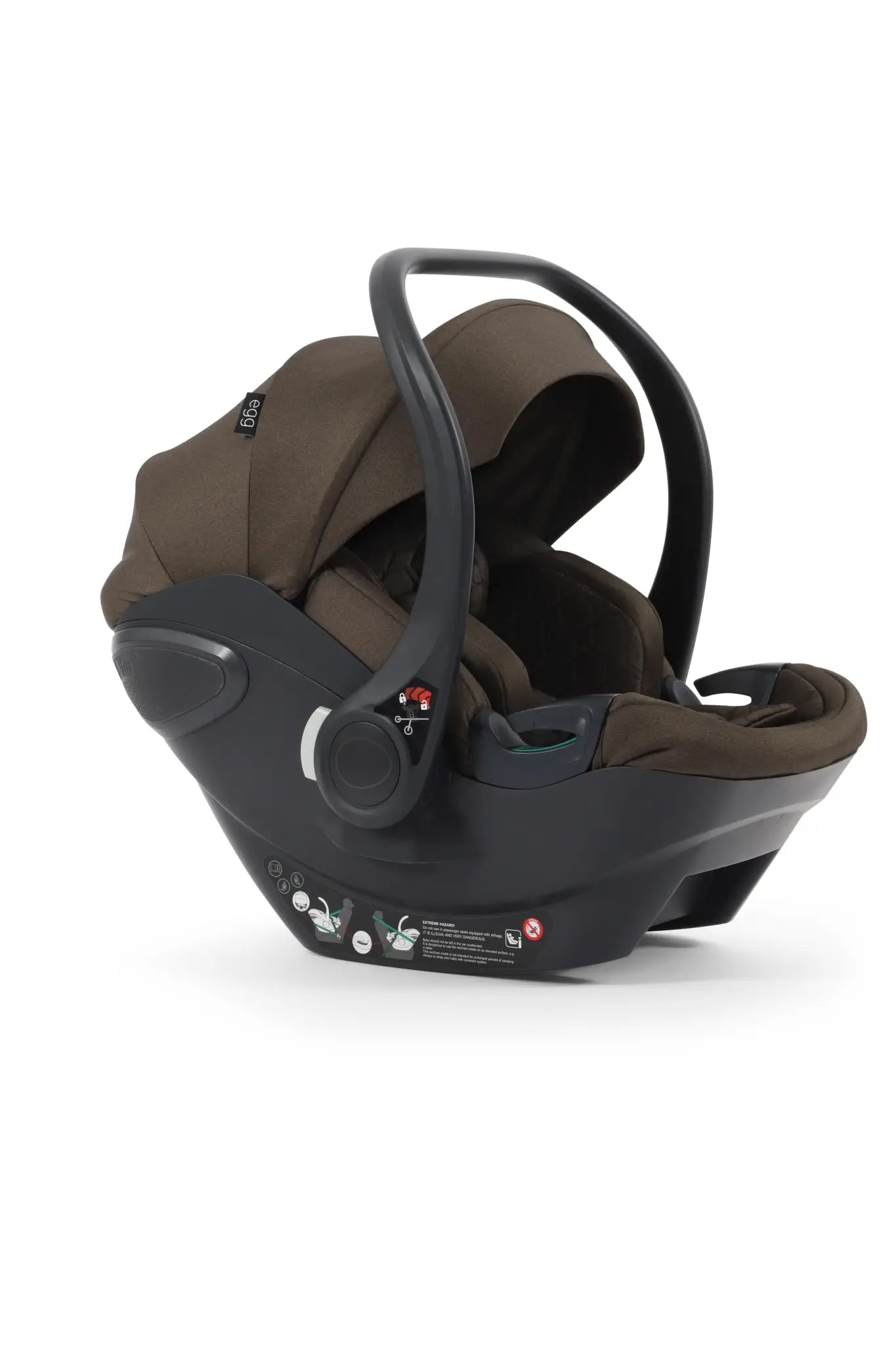 Egg 3 Travel System in CHOCOLATE VELVET
