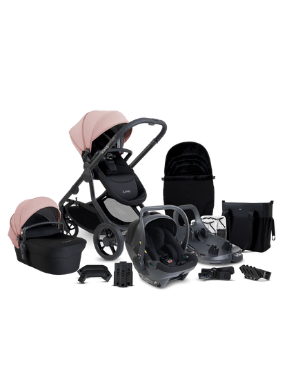 iCandy Orange 4  Travel System with Cocoon  360 Car Seat & Base