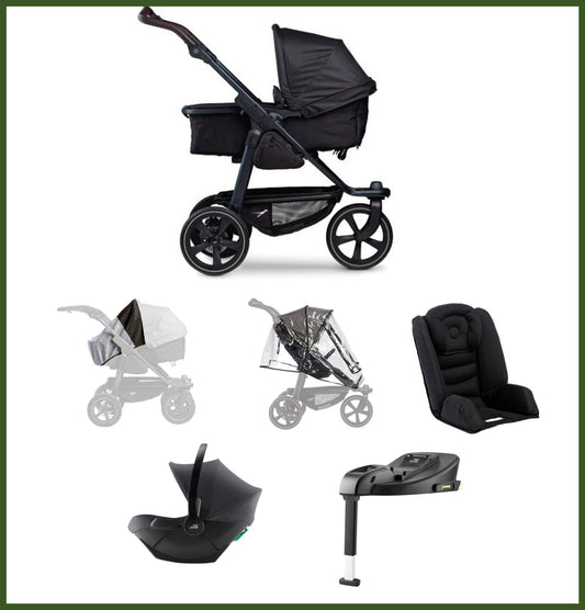 TFK Mono 2 Combi Stroller Black- In Store Special Offer Limited