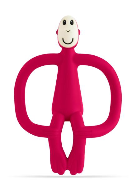 Matchstick Monkey Teether in RUBIN